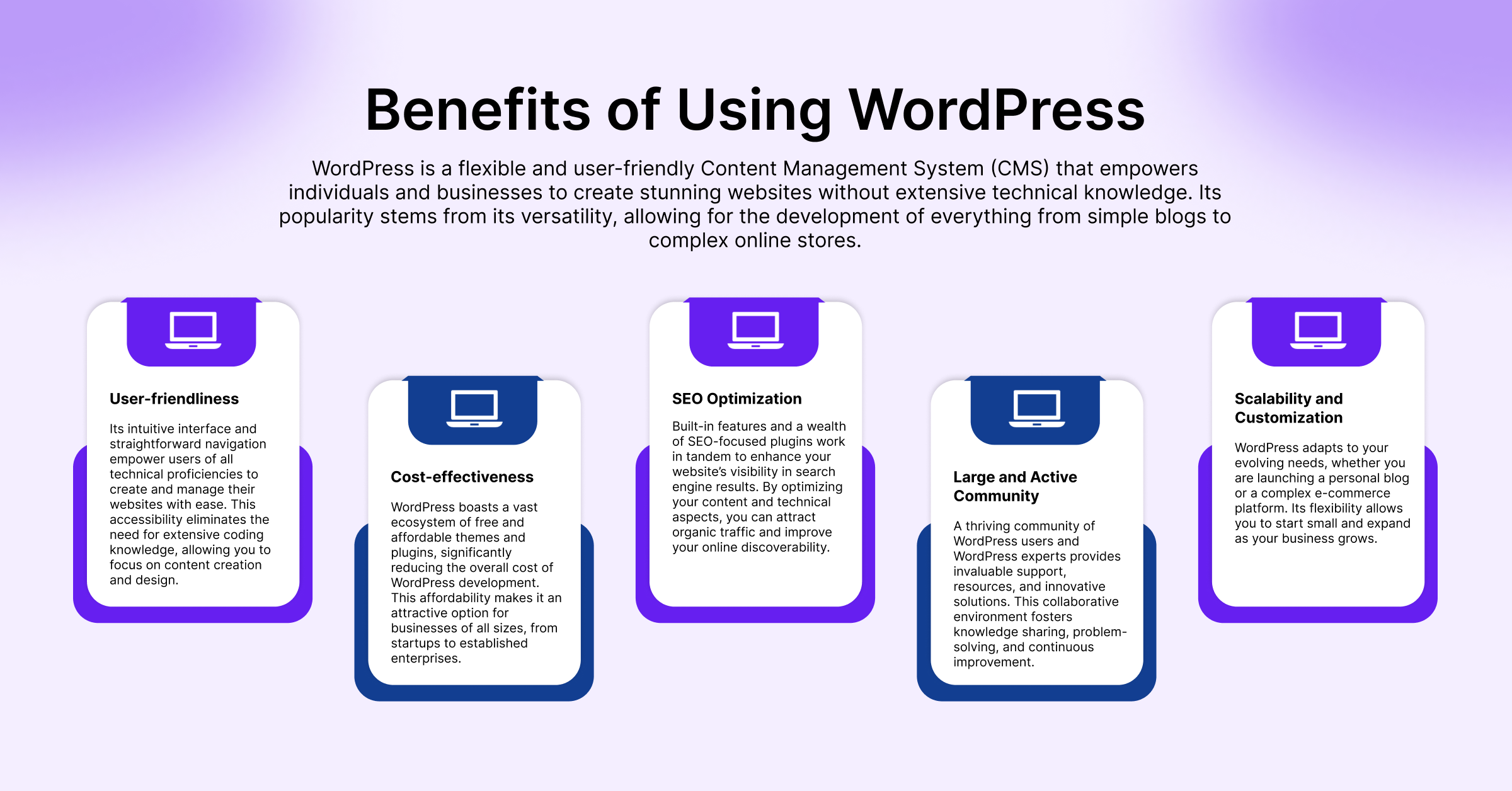 Benefits of Using WordPress