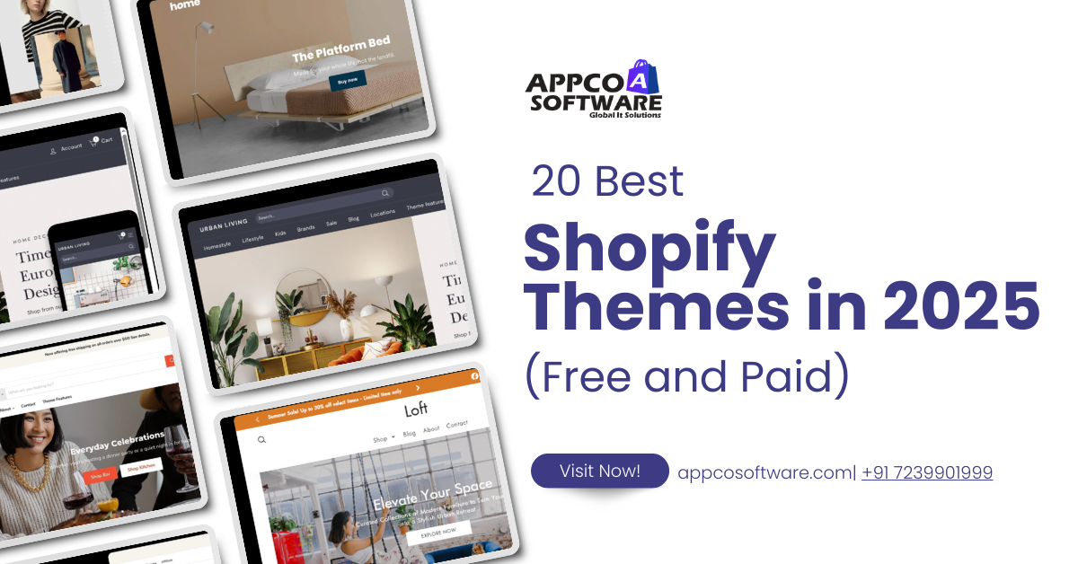 20 Best Shopify Themes in 2025(Free and Paid)