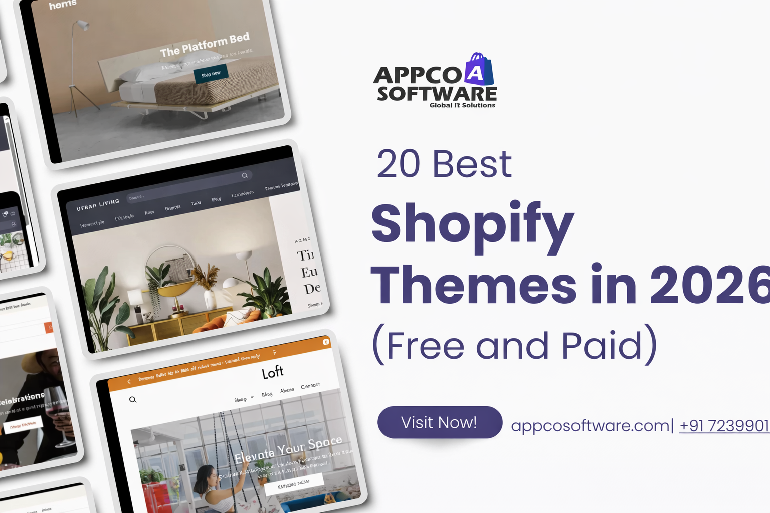 20 Best Shopify Themes in 2026(Free and Paid)
