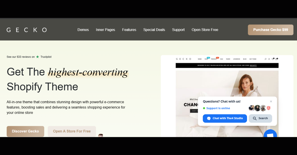 Gecko – Most Flexible Multi-Purpose Theme