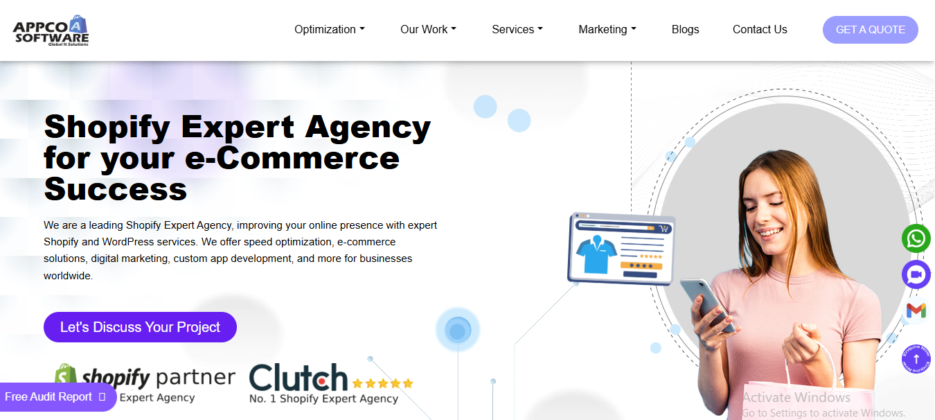 Shopify Expert Agency for your e-Commerce Success