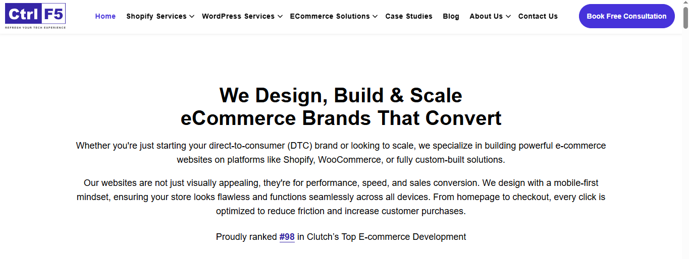 We Design, Build & Scale eCommerce Brands That Convert