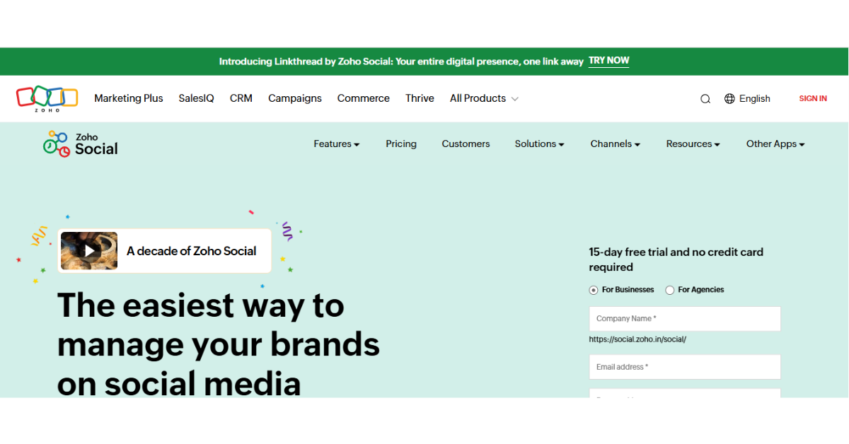 social media management tool