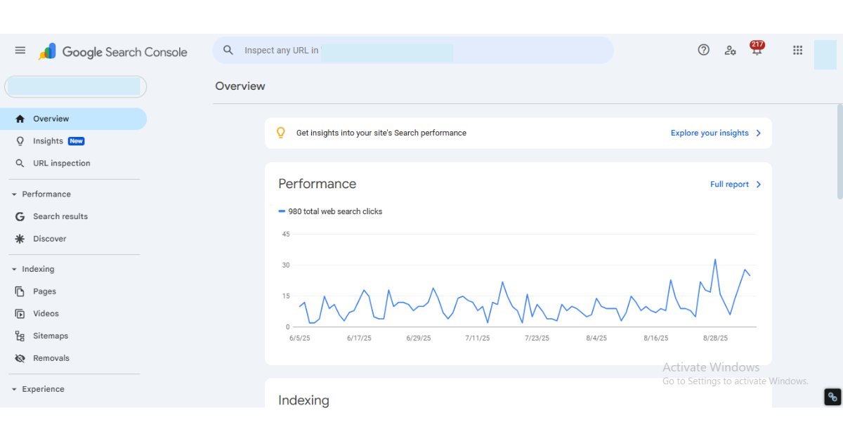 SEO Monitoring Tools Google Search Console