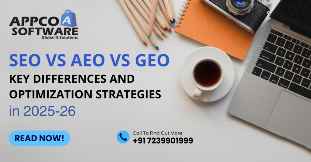 SEO vs AEO vs GEO