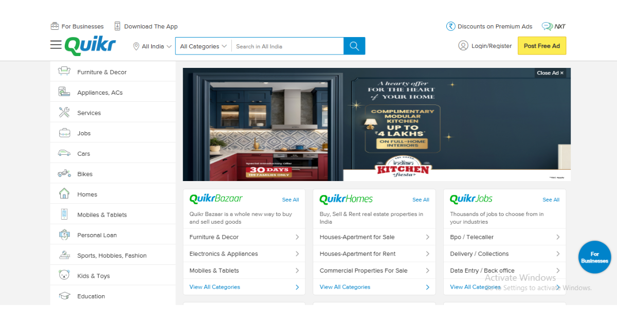 online business directory India