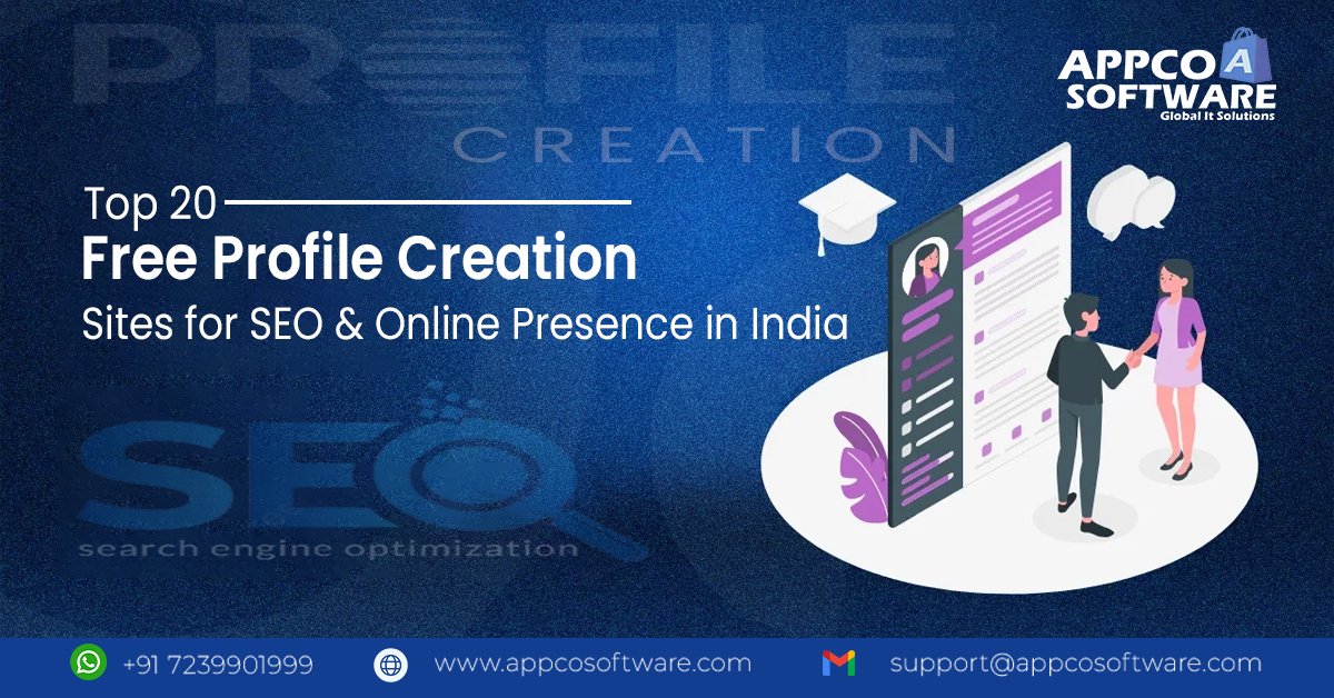 Free Profile Creation Sites