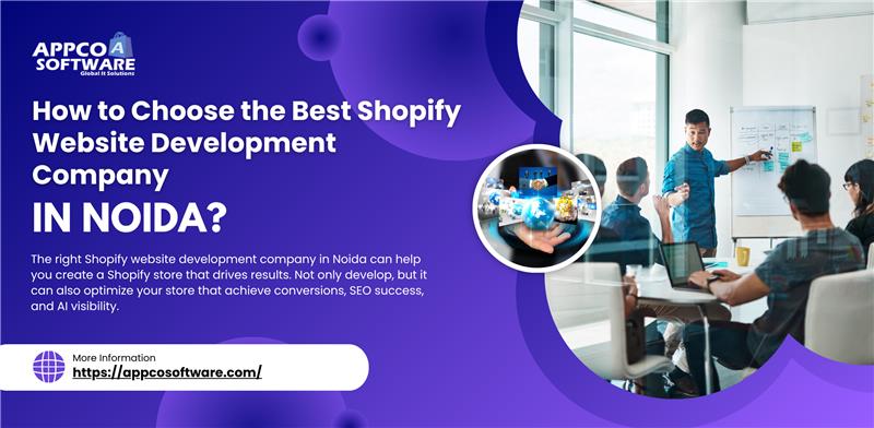 Shopify Website Development Company in Noida