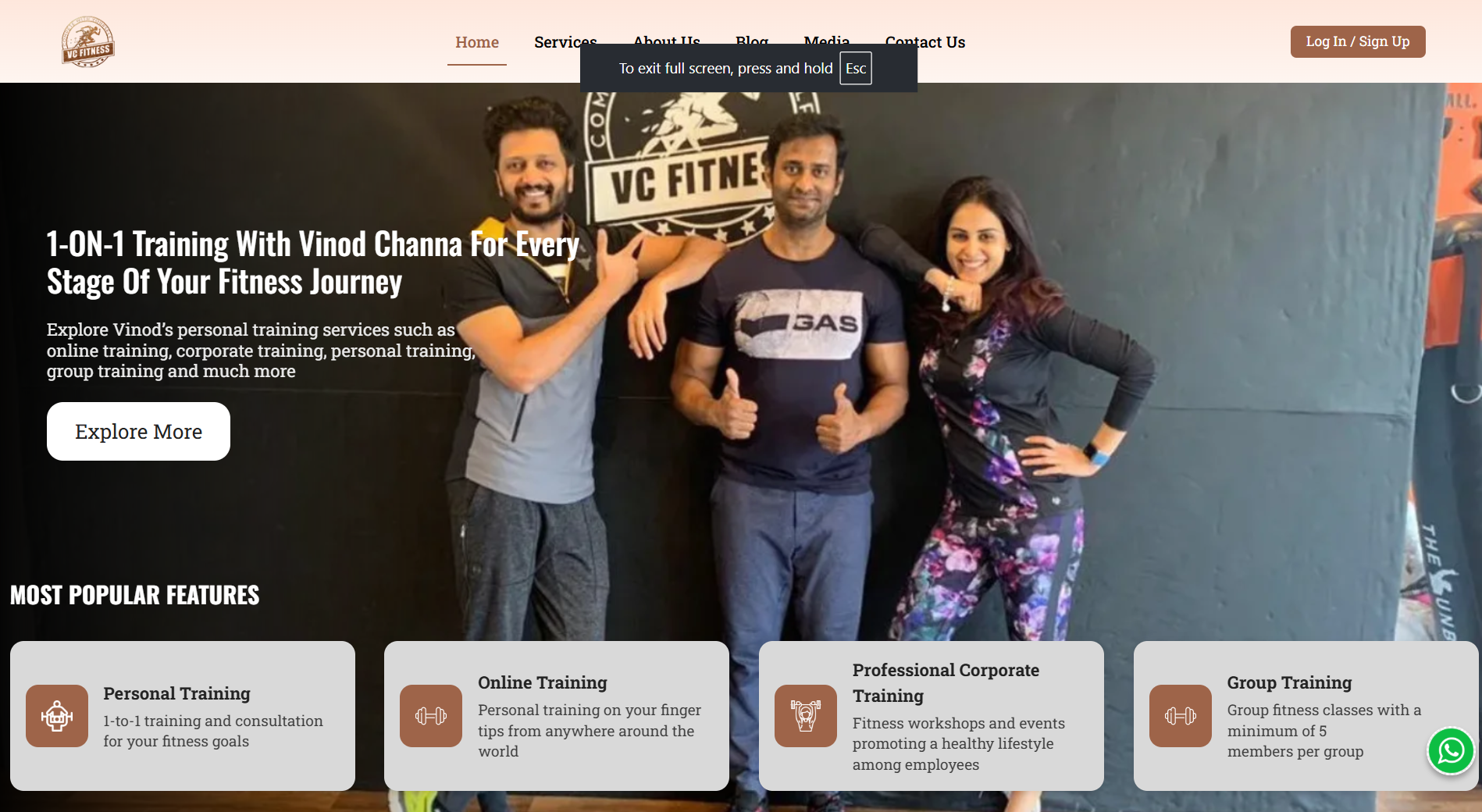 vinod channa fitness