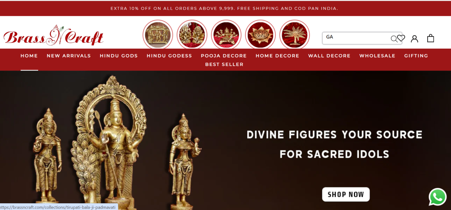 Brassstatuekart Fashion