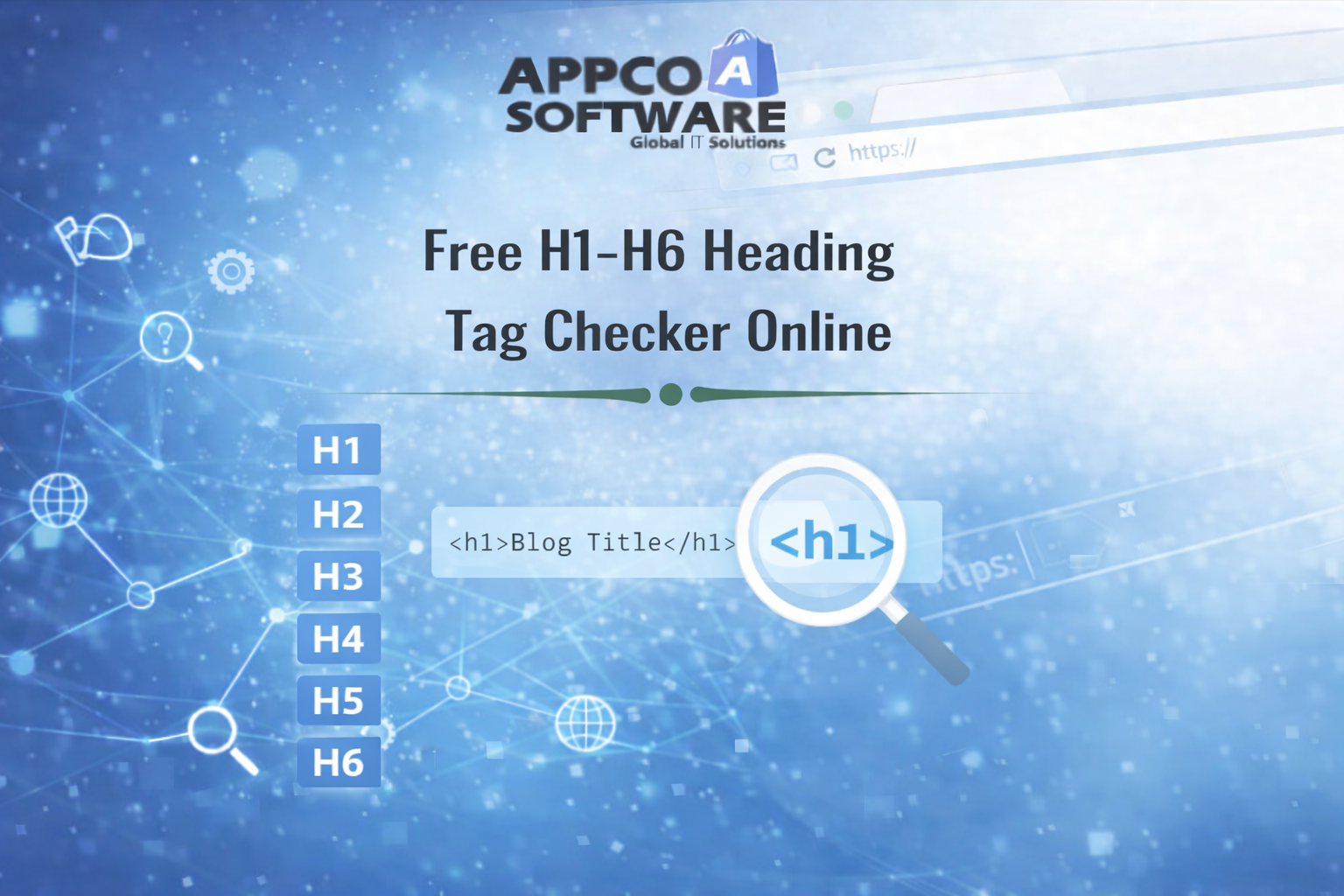 Free H1-H6 Heading Tag Checker Online | Appco Software