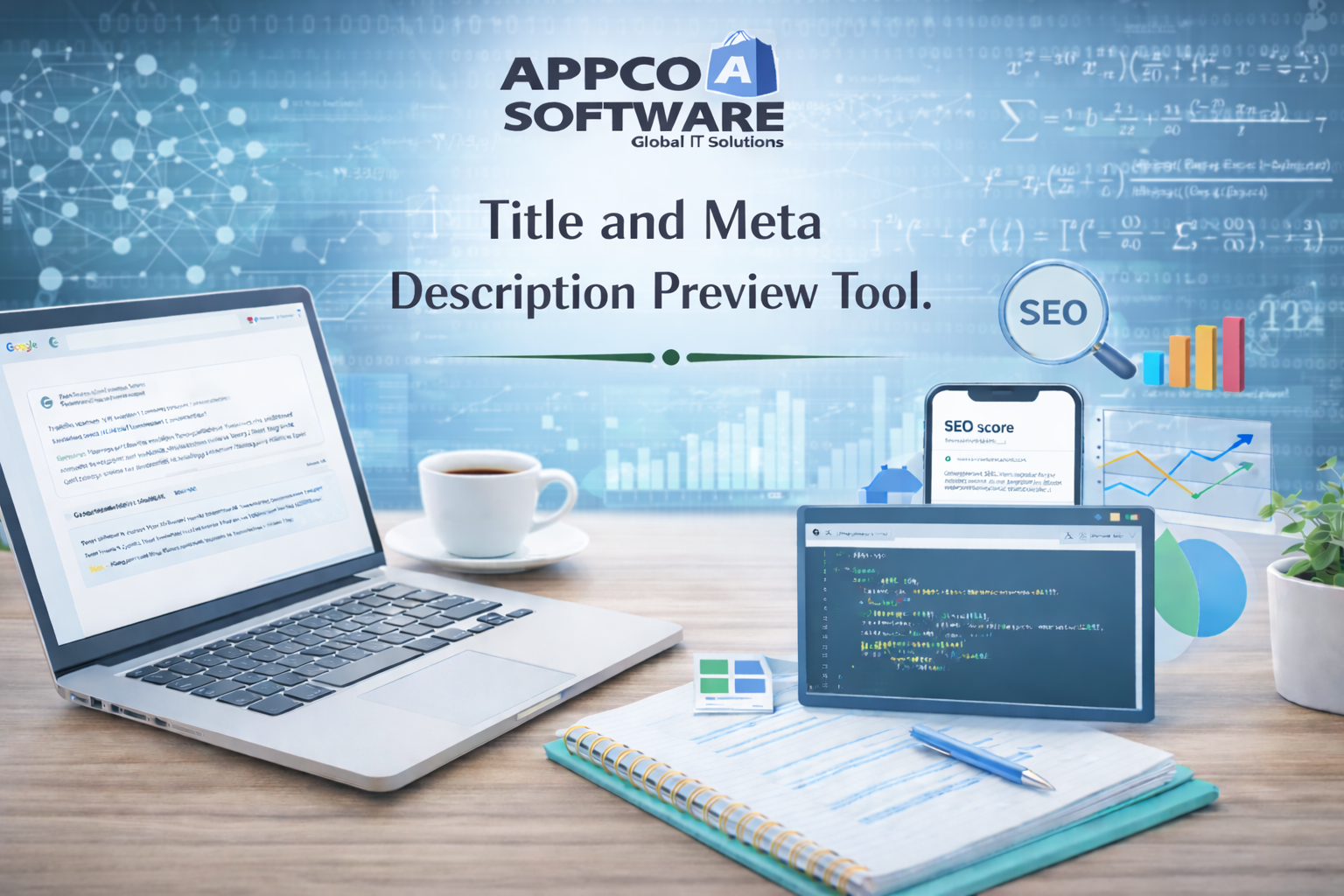 Title & Meta Description Preview Tool - appcosoftware.com