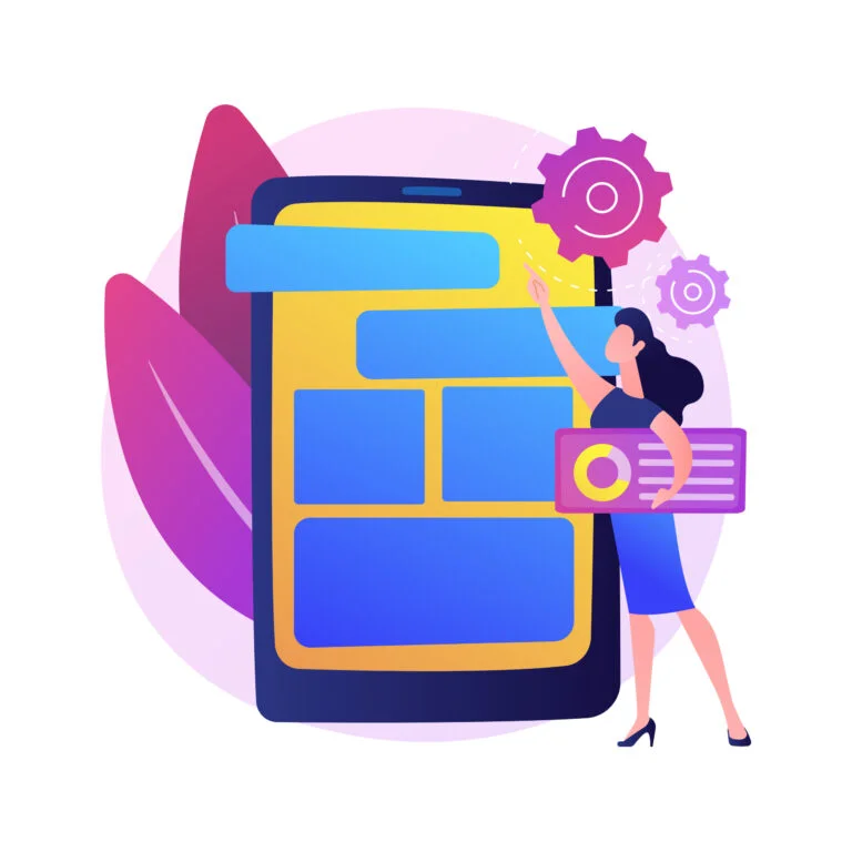 Shopify Conversion Rate Optimization Background Illustration
