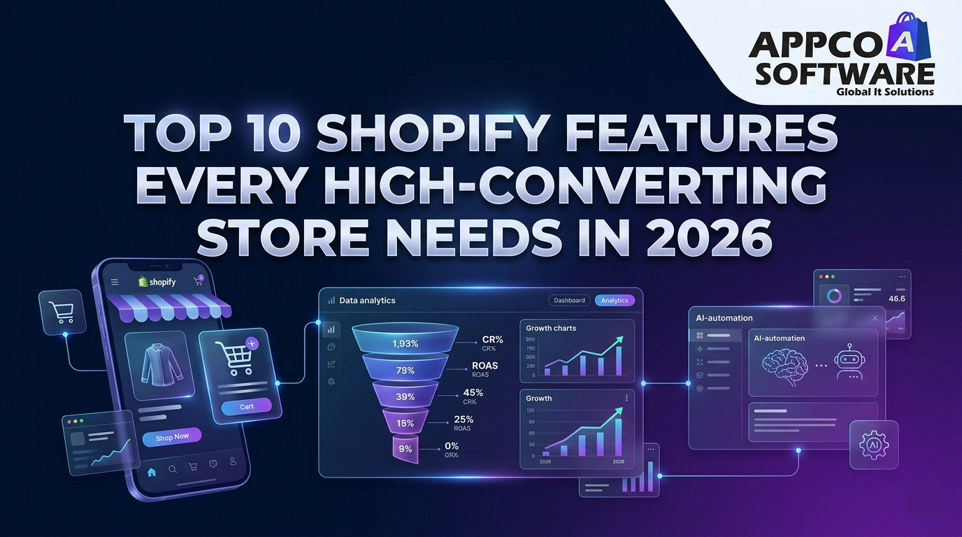 Top 10 Shopify Features Every High-Converting Store Needs in 2026