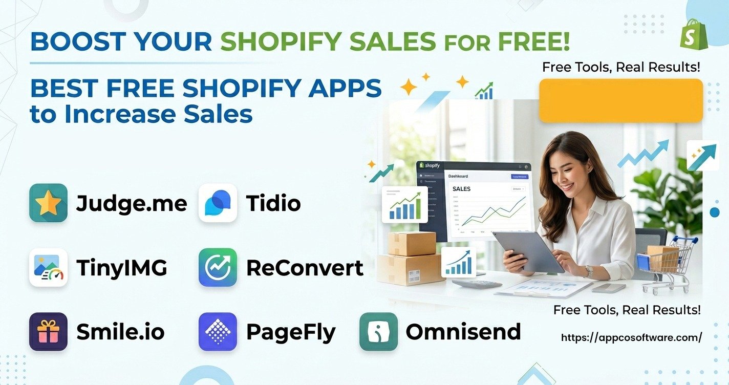 Best Free Shopify Apps to Increase Sales
