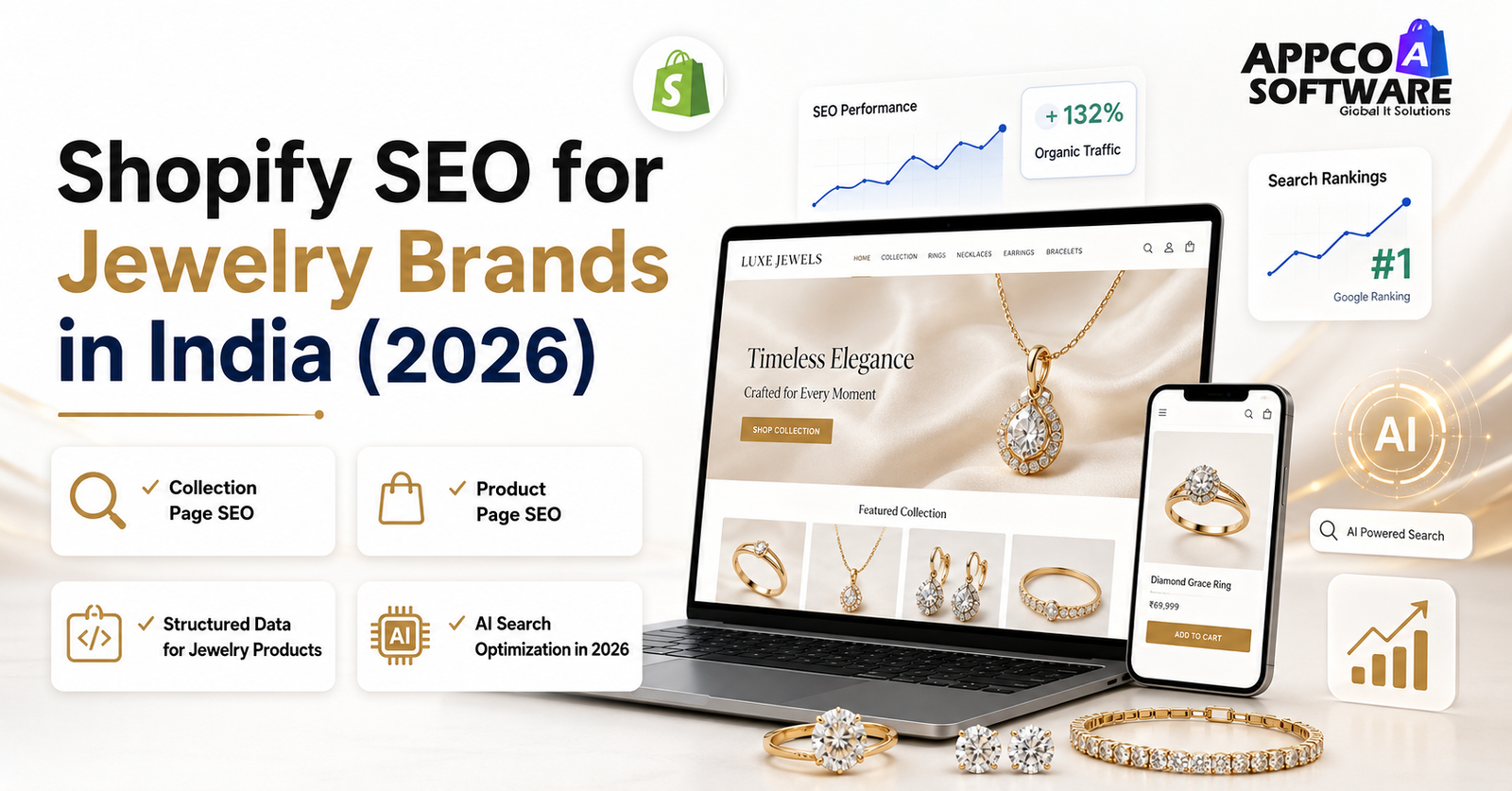 Shopify SEO for Jewelry Brands in India (2026)