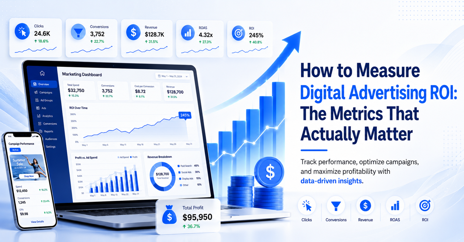 Measure ROI for Digital Ad Spend