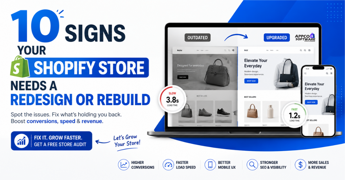 Shopify Store Needs a Redesign