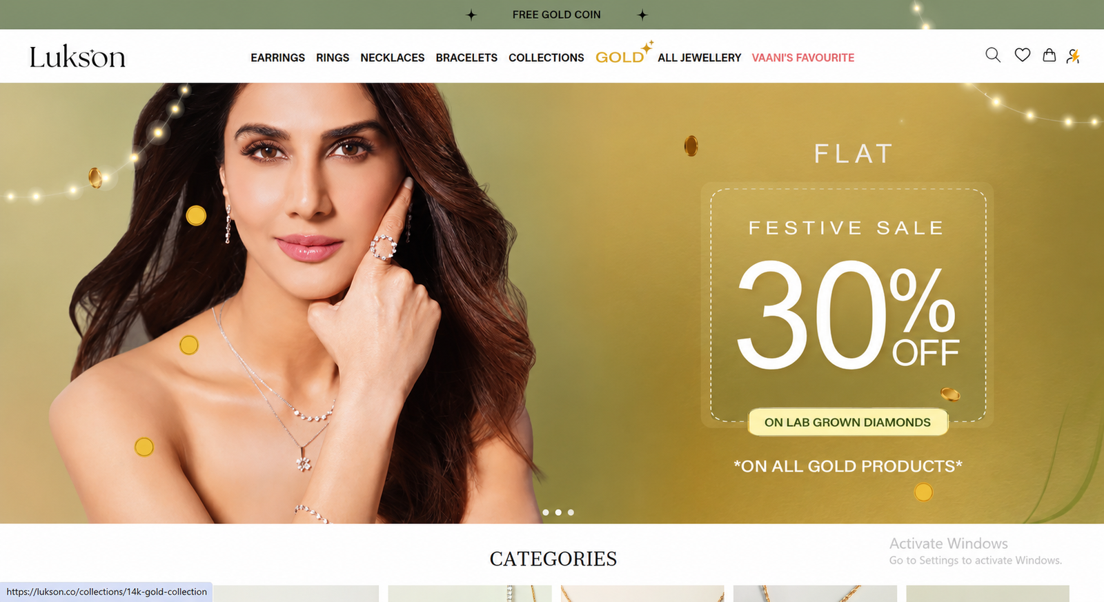 lukson for jewellery brand