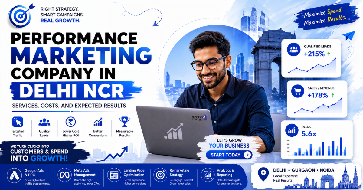Performance Marketing Company in Delhi NCR