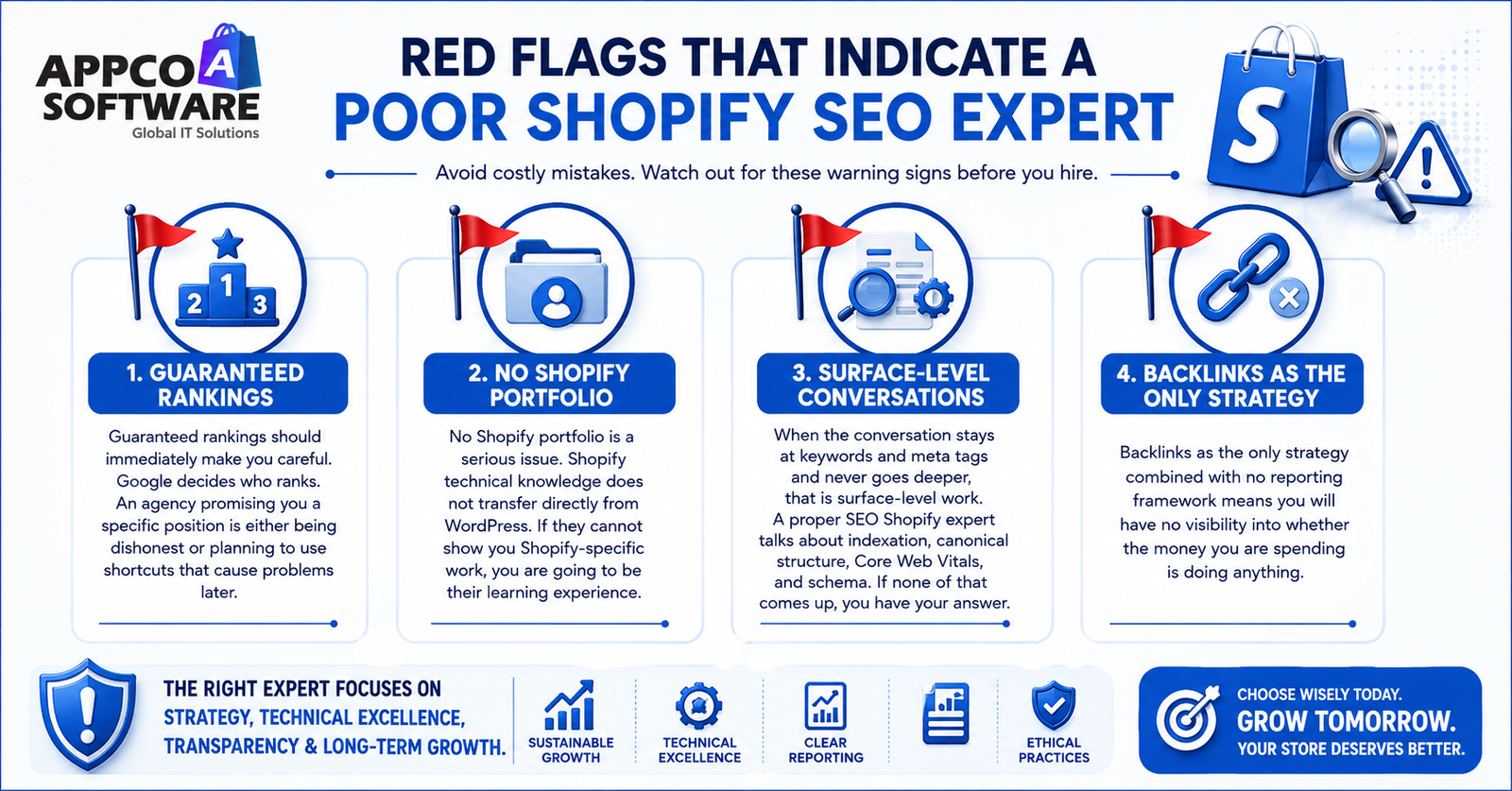 Red Flags That Indicate a Poor Shopify SEO Expert