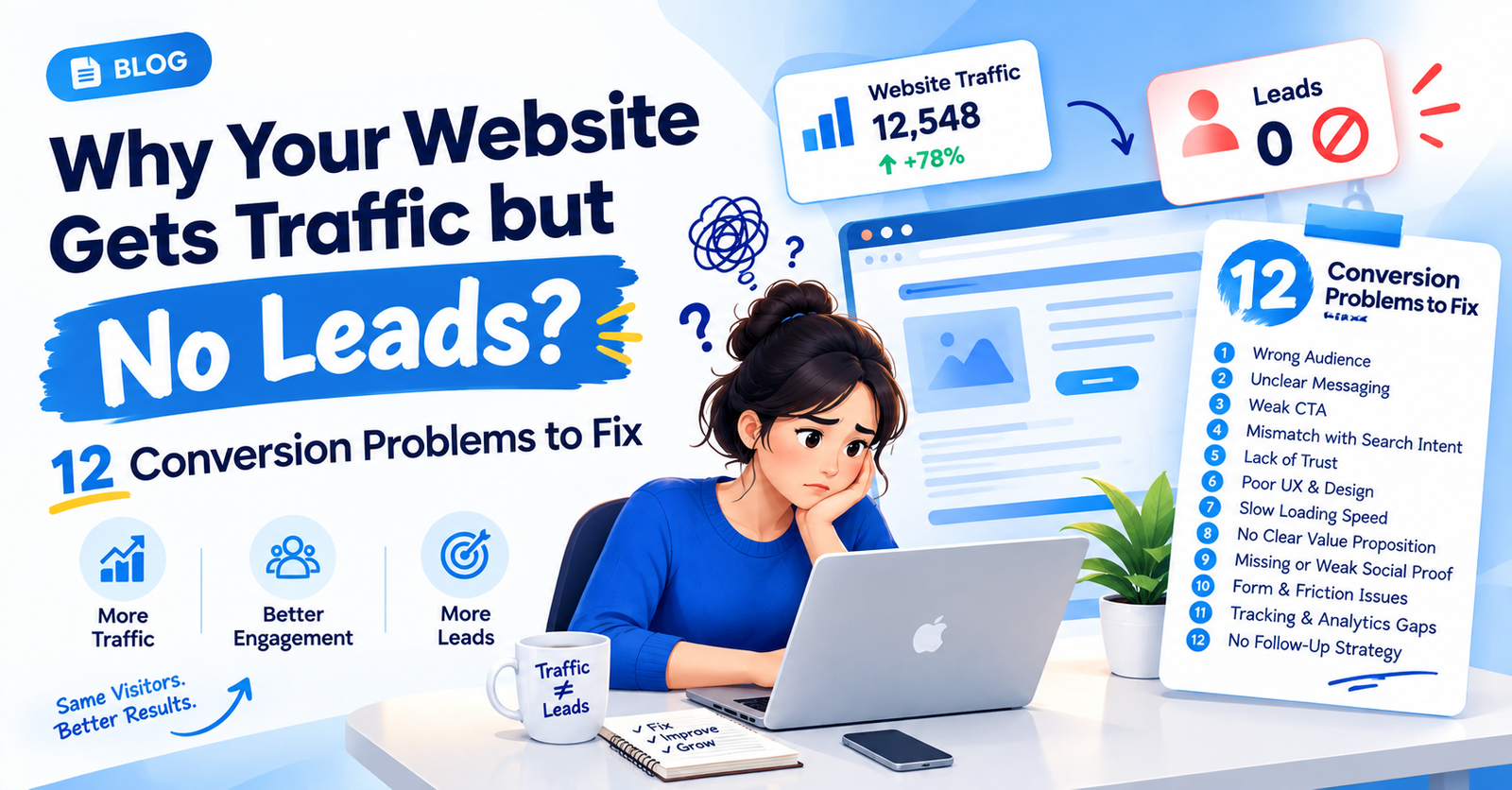 Traffic but No Leads