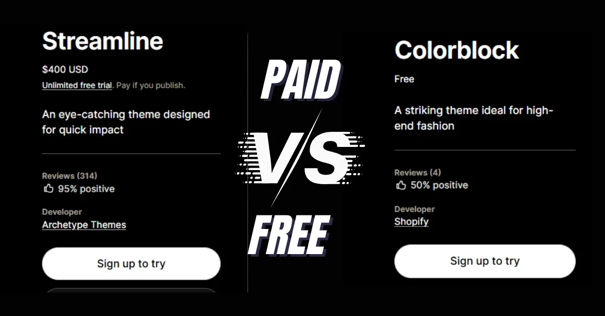Free vs. Paid Shopify Themes_ Which One Wins for Your Store