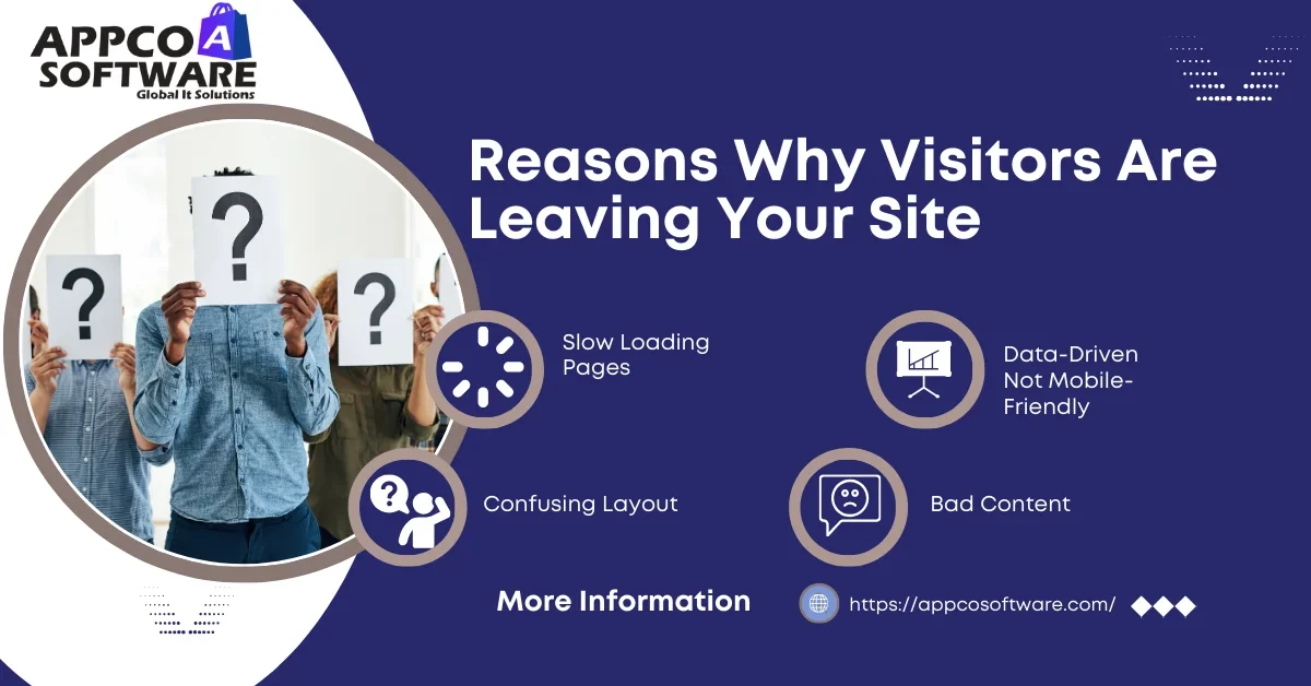 10 Reasons Why Visitors Are Leaving Your Site