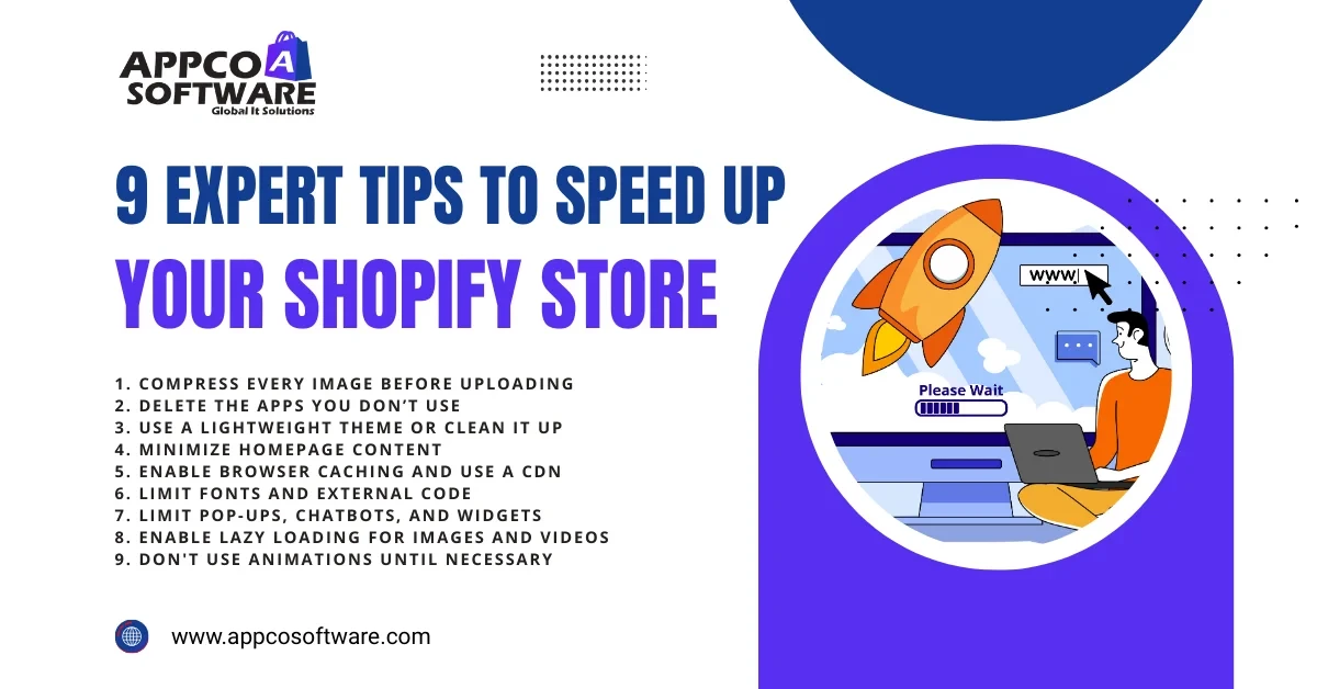 9 Expert Tips to Speed Up Your Shopify Store