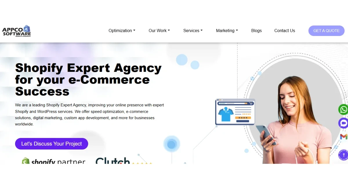 Shopify website design company in Ahmedabad