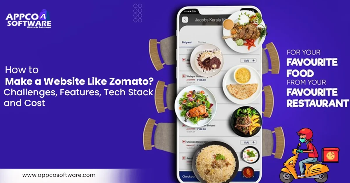 How to Make a Website Like Zomato? Challenges, Features, Tech Stack, and Cost