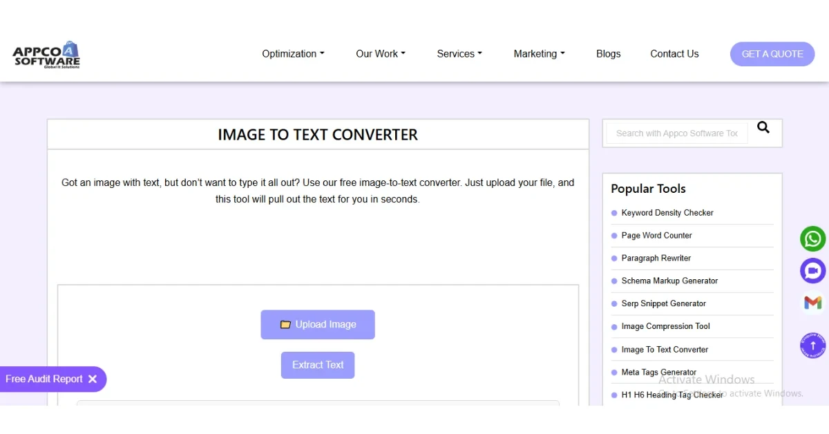 Free Image to Text Converter