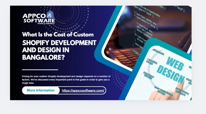 Shopify Development and Design Cost in Bangalore