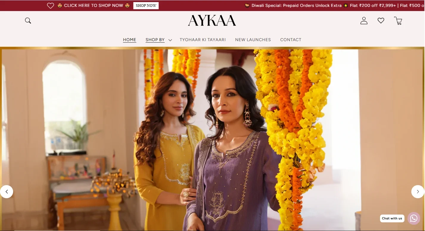 Aykaa clothing