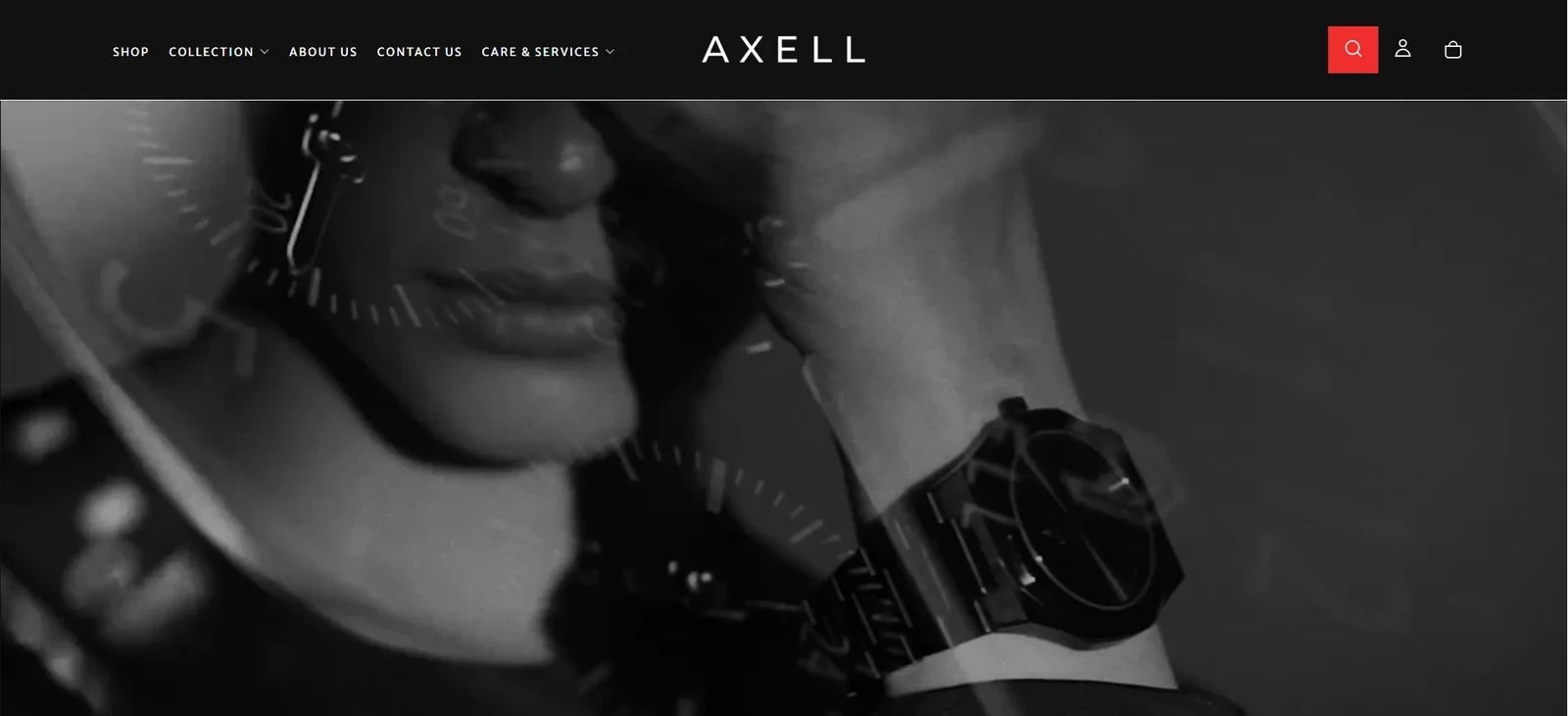 Best Shopify website development agency for Men's Watch