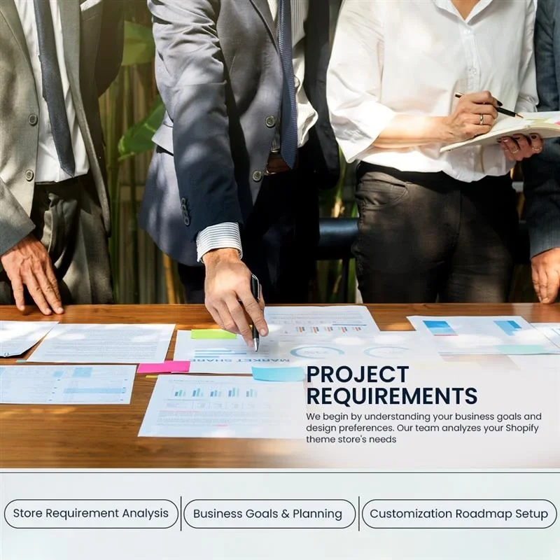 Shopify Theme Customization Services Project Requirements