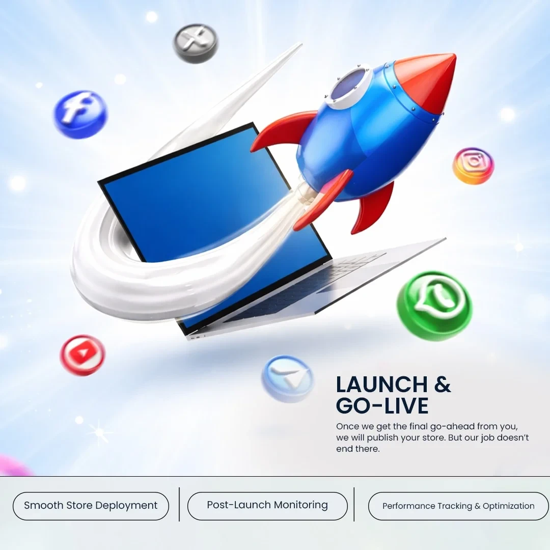 Shopify Web Development Company Launch & Go-Live