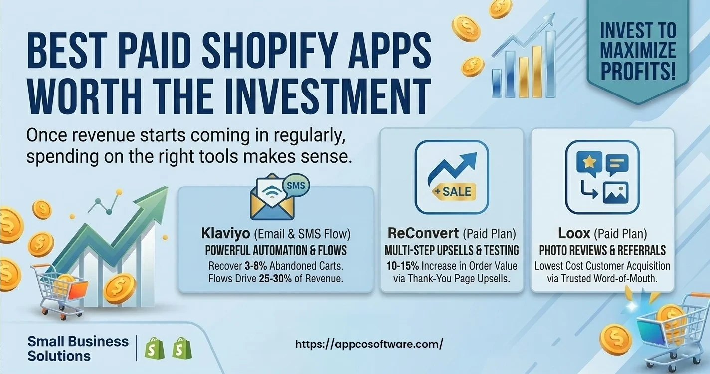 Best Paid Shopify Apps Worth the Investment