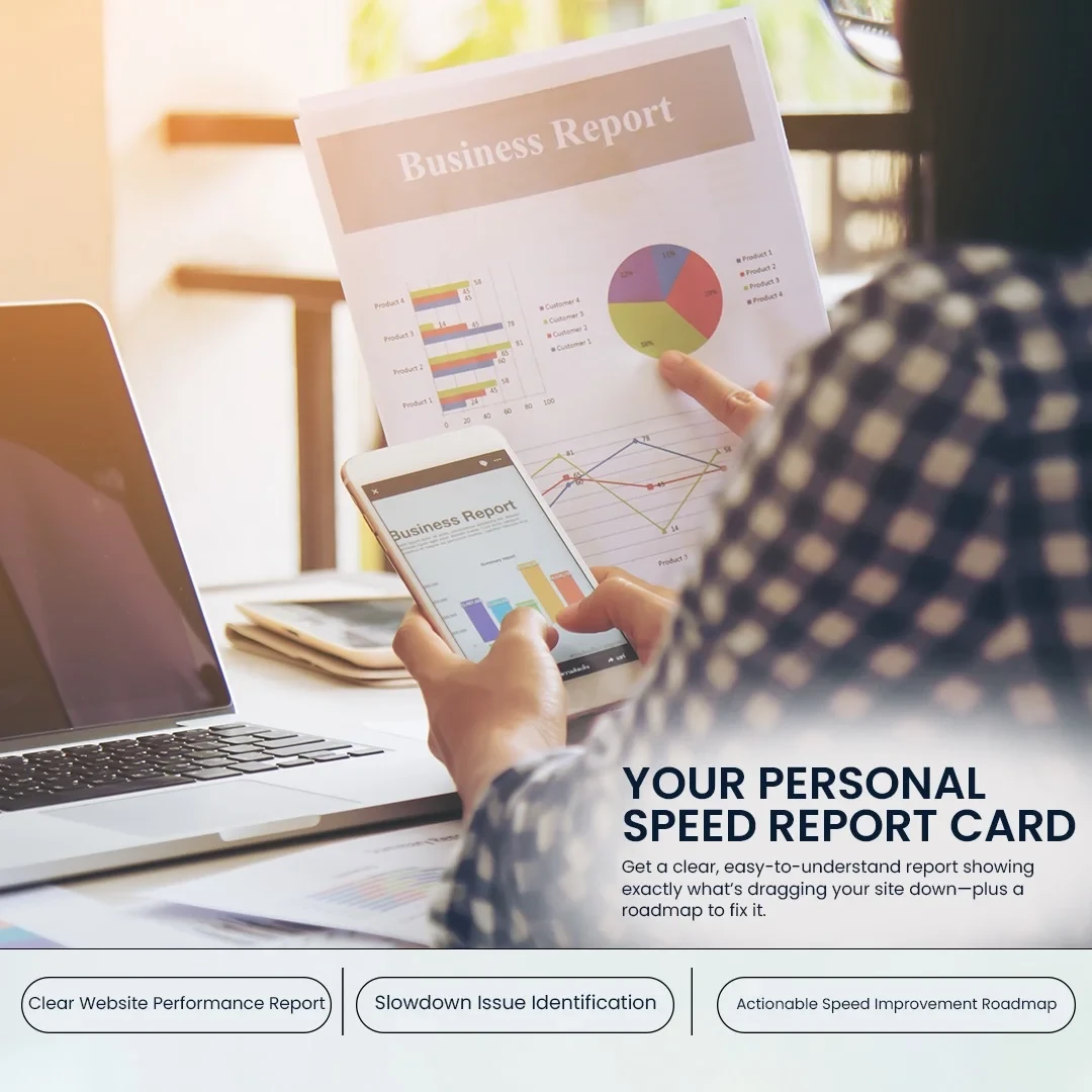 Custom HTML Speed Optimization Your Personal Speed Report Card