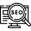 AI Enhanced SEO Approach Icon