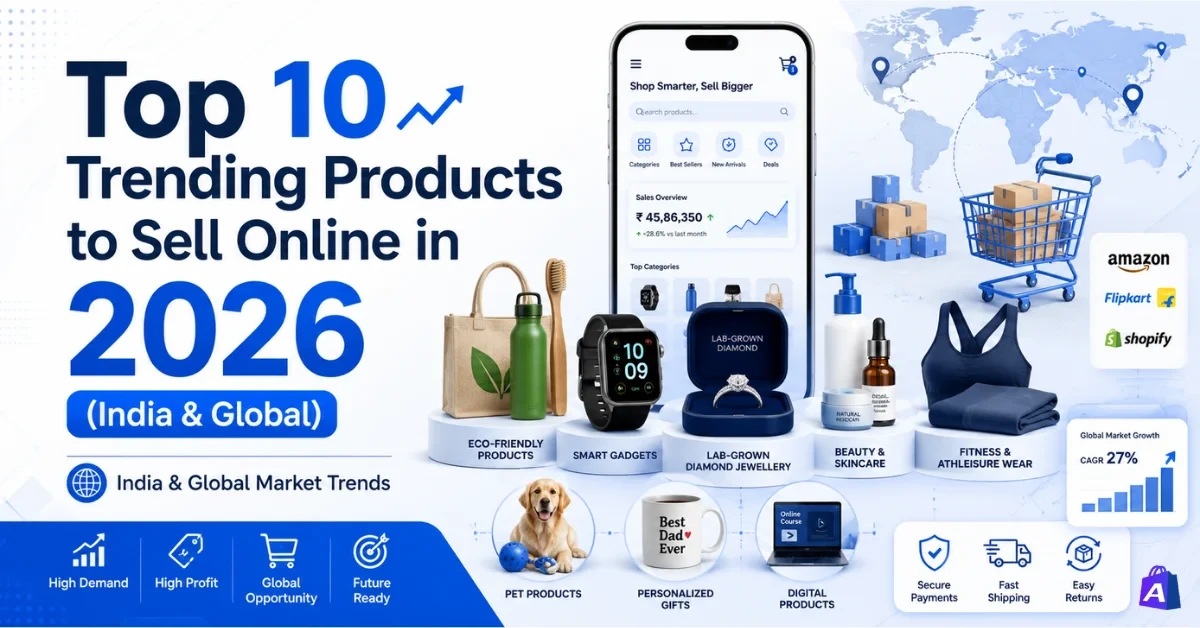 Top 10 Trending Products to Sell Online