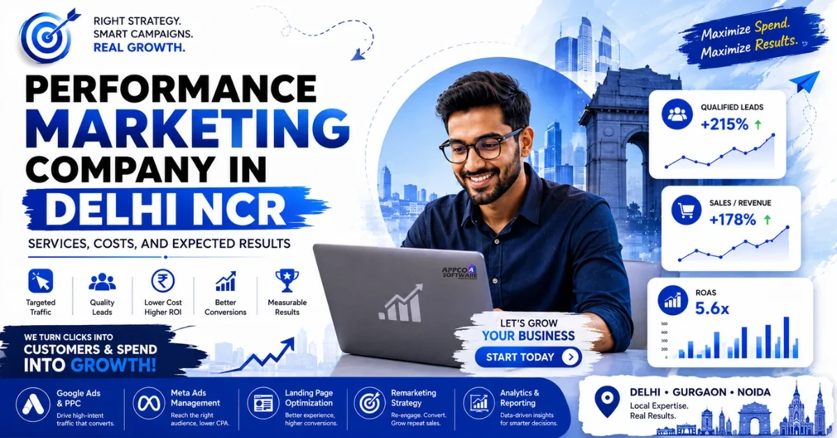 Performance Marketing Company in Delhi NCR
