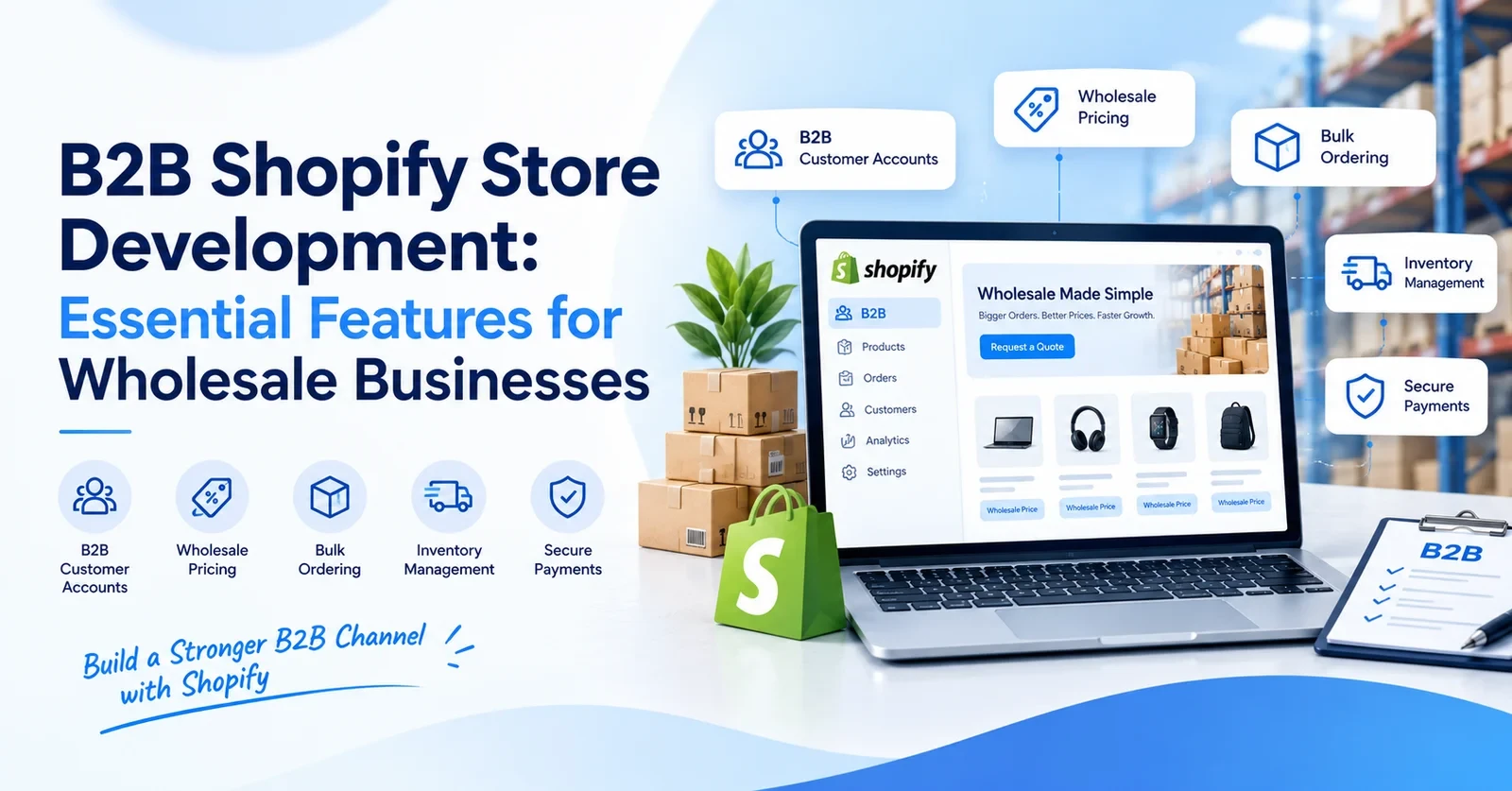B2B Shopify Store Development