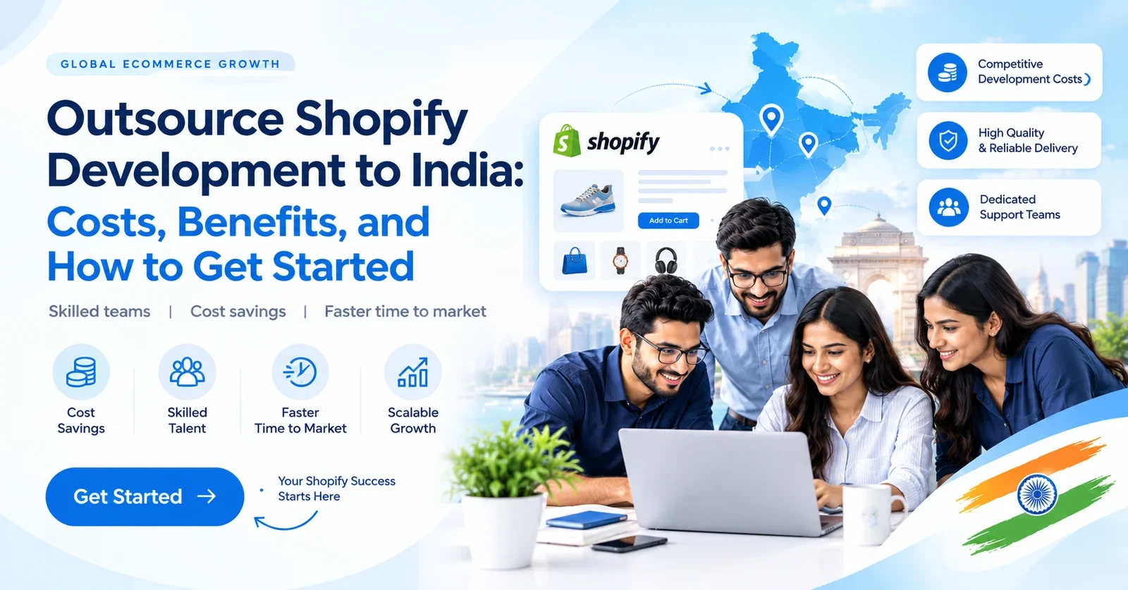 Outsource Shopify Development to India