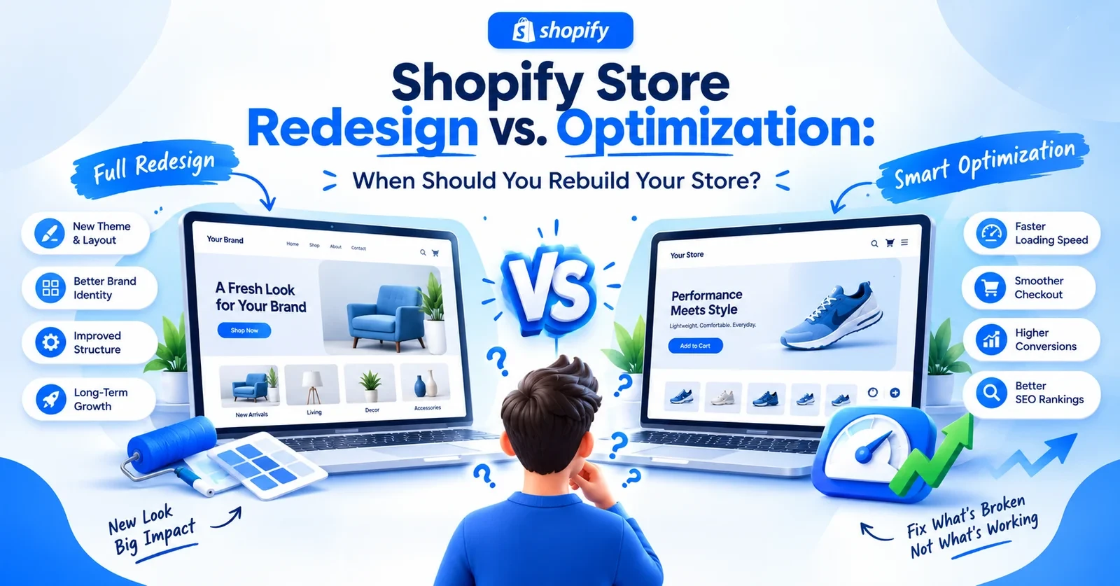 Shopify Store Redesign