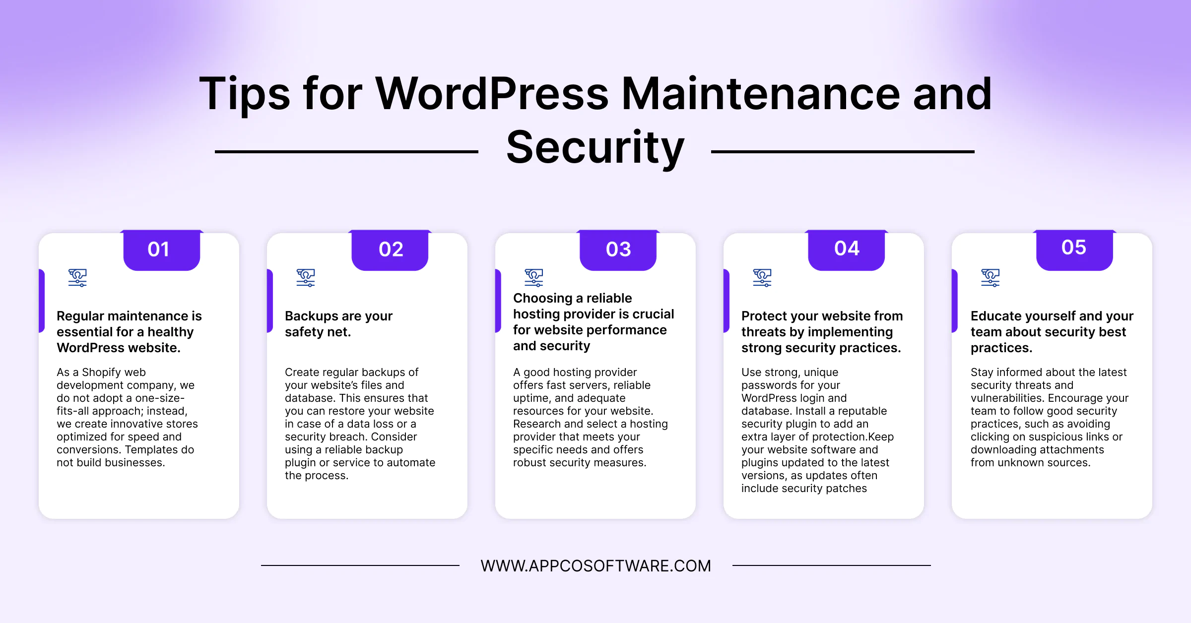 Tips for WordPress Maintenance and Security