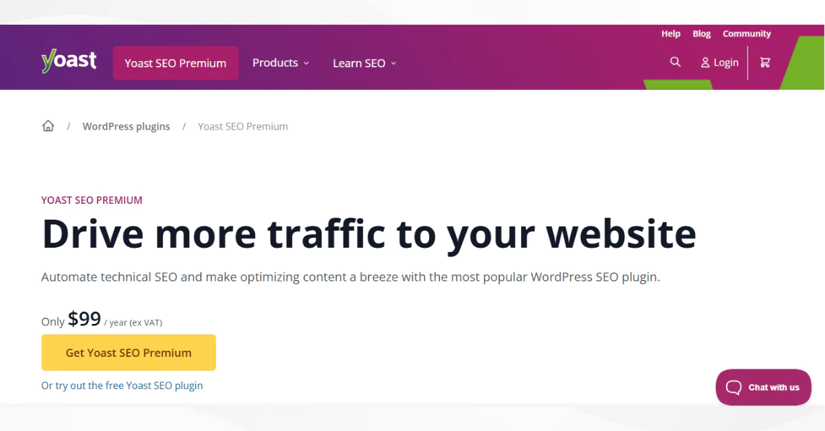 Yoast SEO (WordPress Plugin