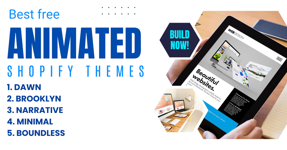 free animated Shopify themes
