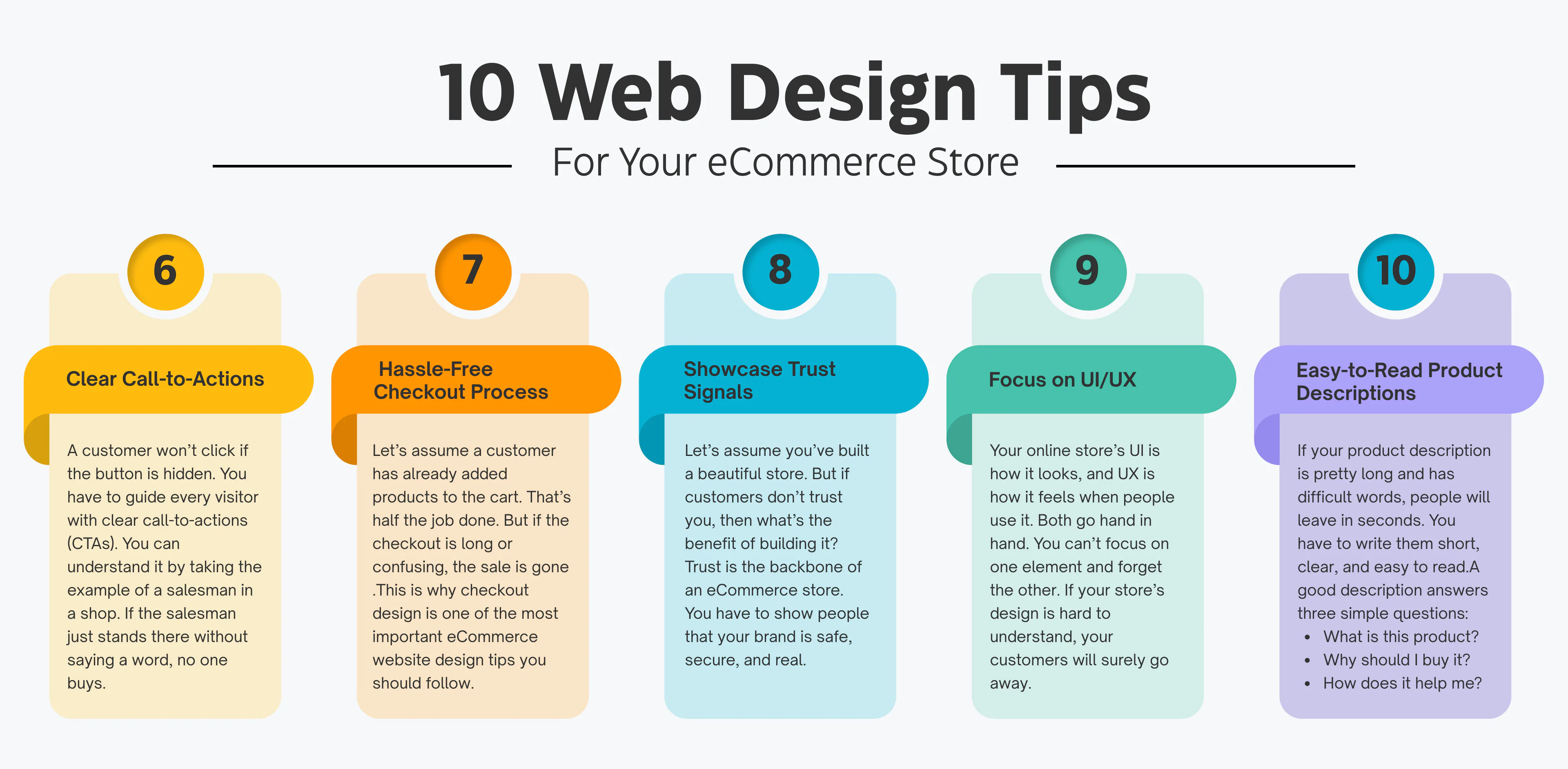 Top 10 Effective Web Design Tips for Your eCommerce Store
