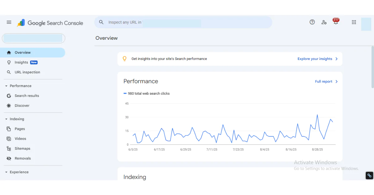 SEO Monitoring Tools Google Search Console
